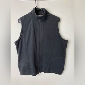 Columbia XL Black Sleeveless Zip-Up Vest
